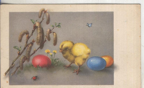 Postal  coloreada de epoca  0151 : tematica infantil