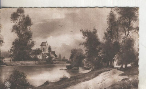Postal  B/N 0137 : Paisaje rural de ?