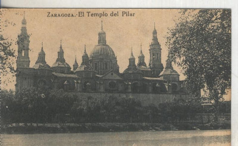 Postal  B/N 0123 : El Templo del Pilar en Zaragoza