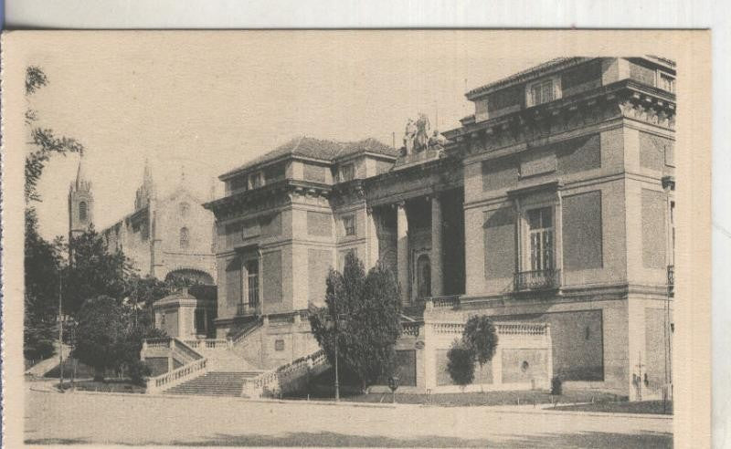 Postal  B/N 0117 : Museo del Prado de Madrid