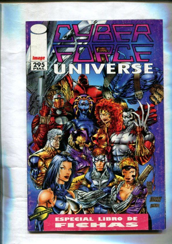 Cyberforce Universe especial libro de fichas