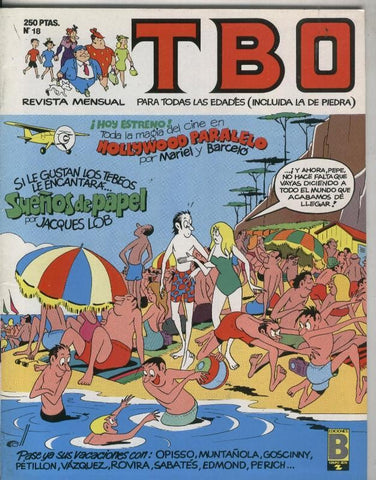 TBO de Ediciones B numero 018: portada de Coll
