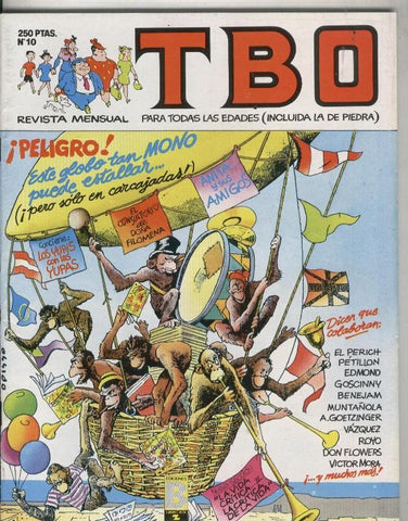 TBO de Ediciones B numero 010; portada de Opisso