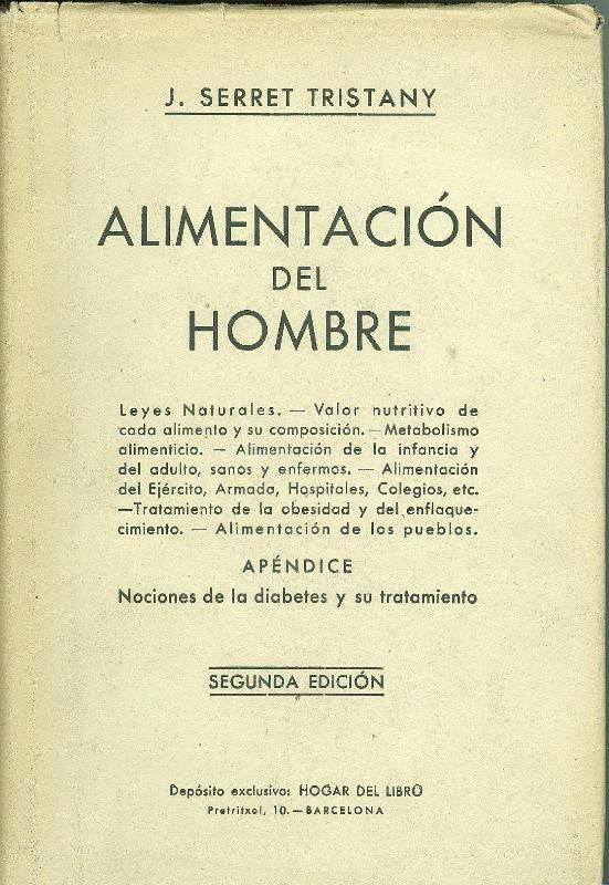 Alimentacion del hombre