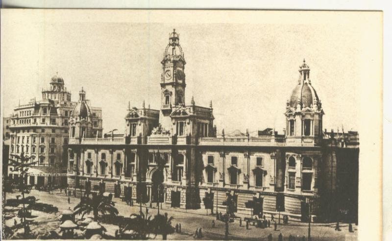 Postal B/N 0241 : Ayuntamiento de Valencia