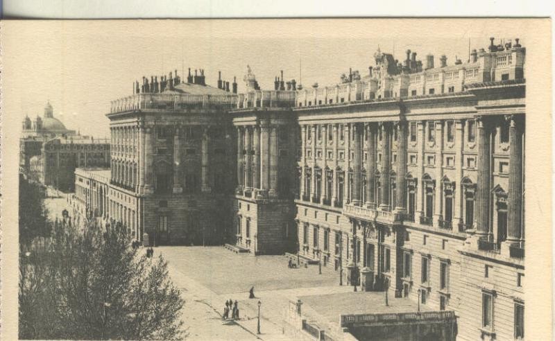 Postal B/N 0248 : Palacio Real de Madrid