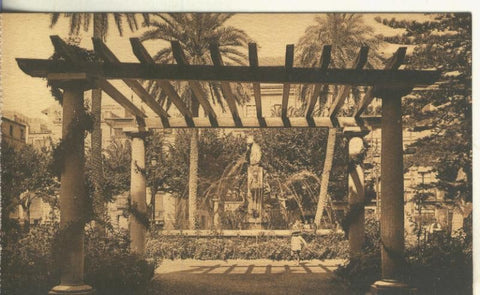 Postal B/N 0254 : Plaza Isabel II de Alicante