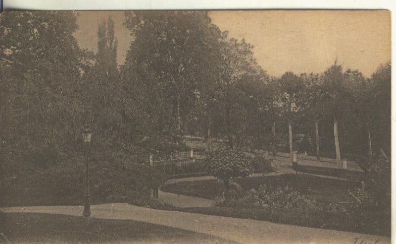 Postal B/N 0259 : Parc des Celestins en Vichy-Francia