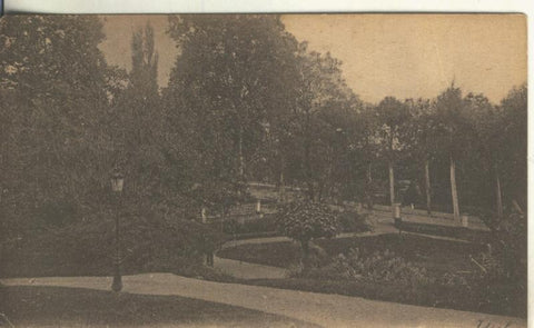 Postal B/N 0259 : Parc des Celestins en Vichy-Francia