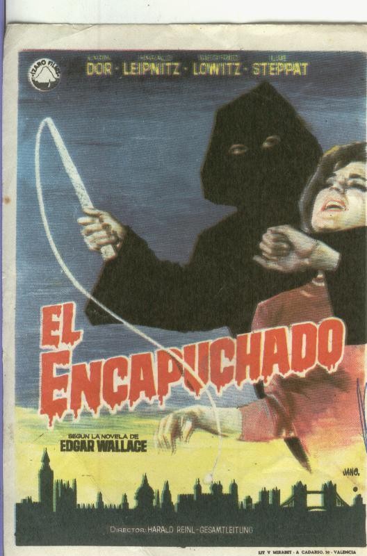 Programas de Cine: El encapuchado