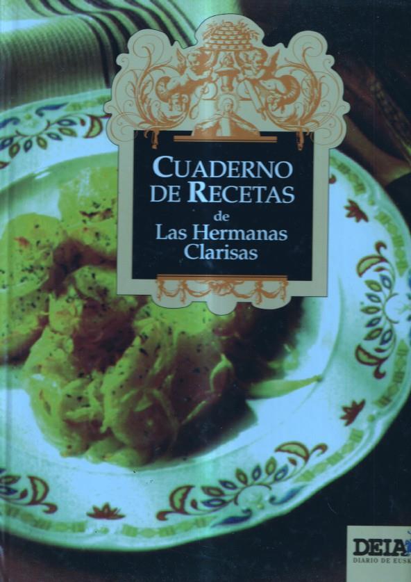 Cuaderno de recetas de Las Hermanas Clarisas