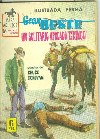 Gran Oeste numero 255: Un solitario apodado Gringo