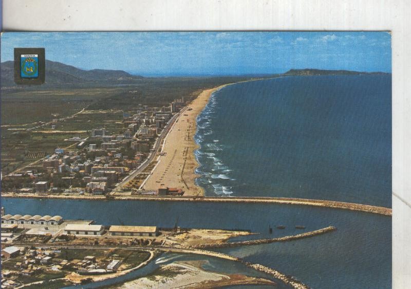 Postal 5366 : Vista aerea de Gandia (Valencia)