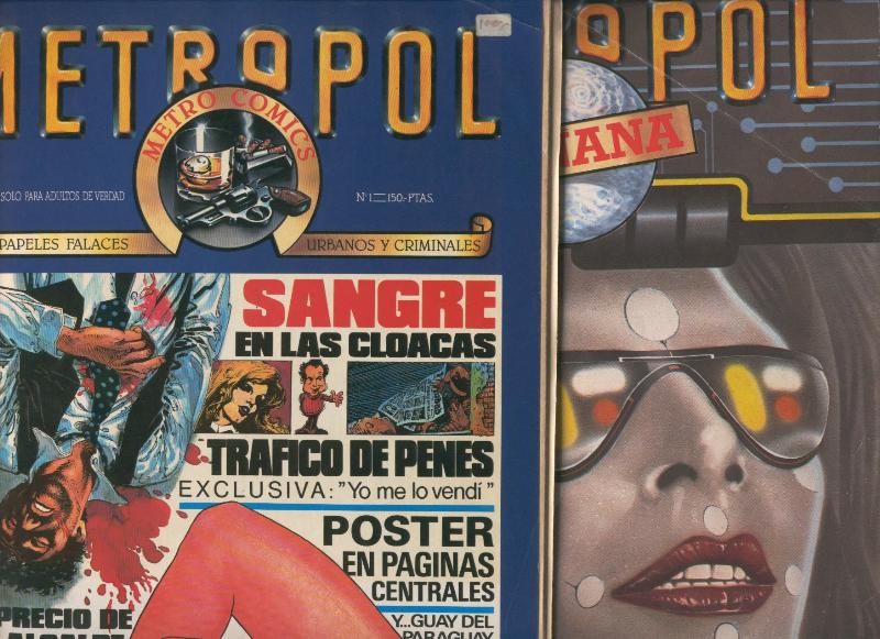 Metropol coleccion completa de 12 numeros