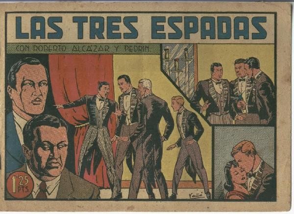 Roberto Alcazar numero 0129: Las tres espadas
