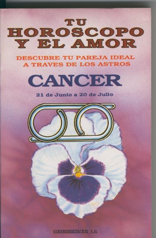 Tu horoscopo y el amor :Cancer