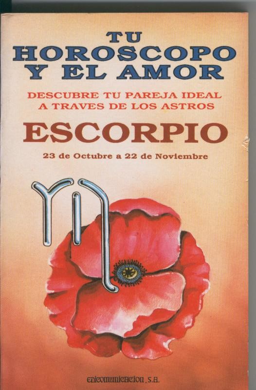 Tu horoscopo y el amor : Escorpio