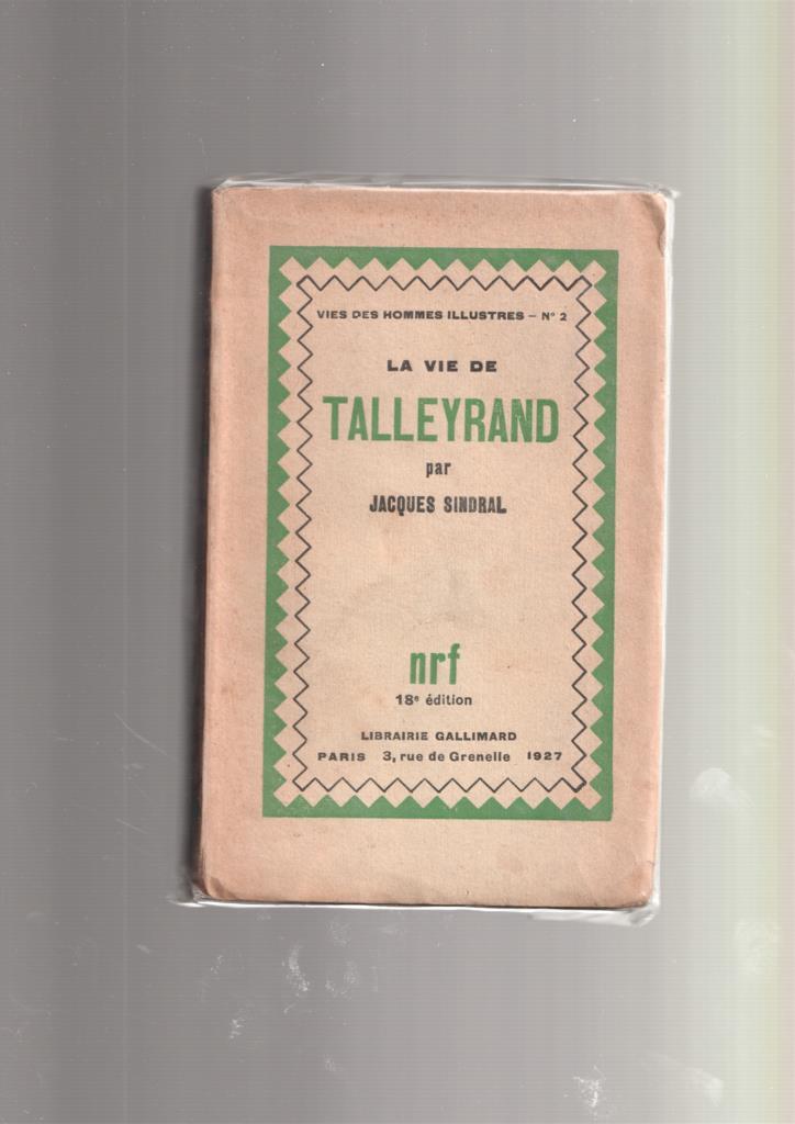La vie de Talleyrand