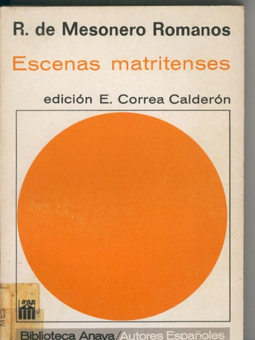 Escenas matritenses