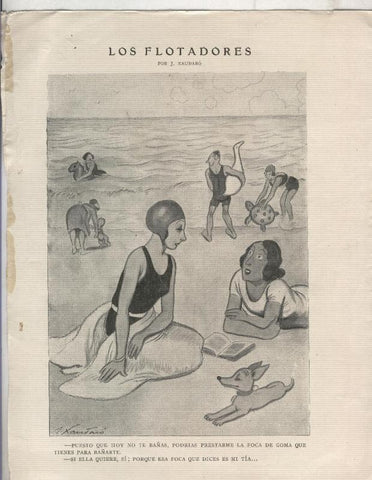 Xaudaro: Lamina numero 56: Los flotadores