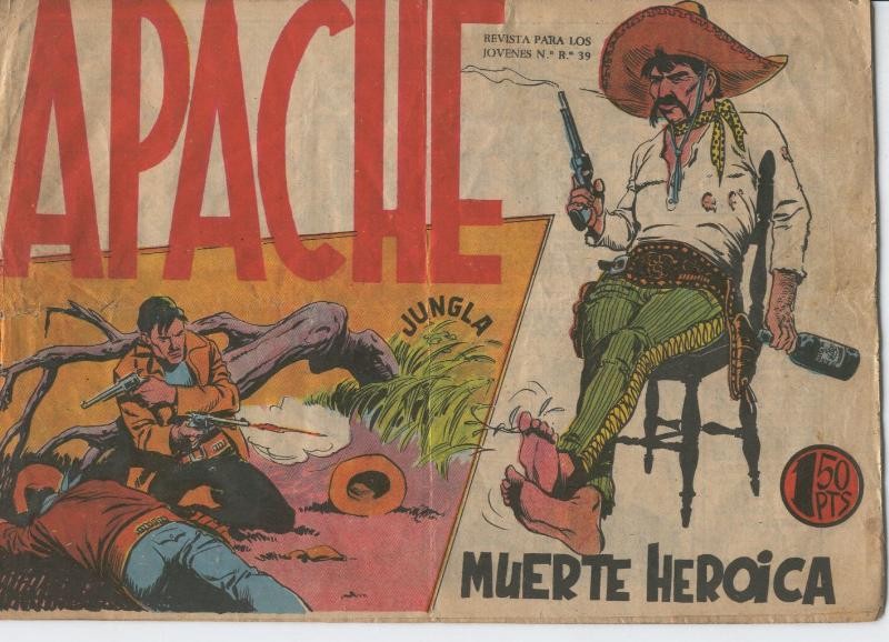 Apache primera serie de editorial Maga  numero 23: Muerte heroica