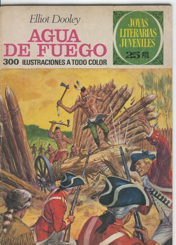 Joyas Literarias Juveniles numero 051: Agua de fuego