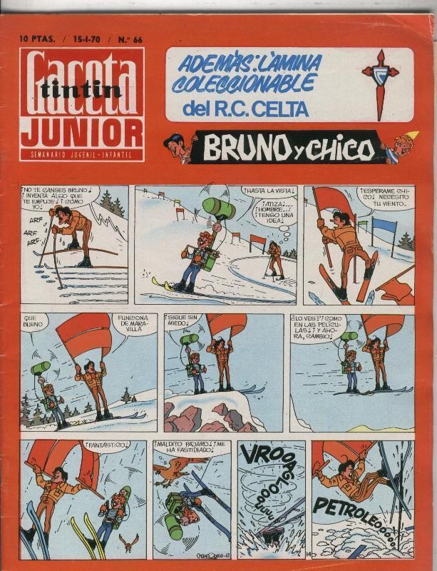 Gaceta Junior numero 66: poster Celta de Vigo