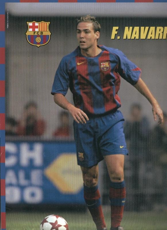 Futbol Club Barcelona: F.Navarro