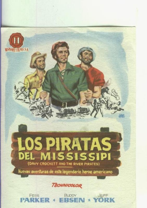 Programas de Cine: Los piratas del Mississipi