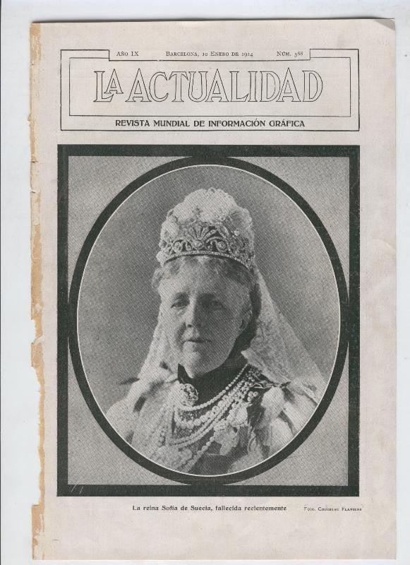 La Actualidad numero 388: 10 enero 1914