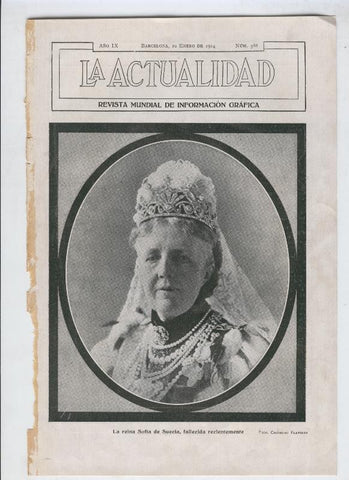 La Actualidad numero 388: 10 enero 1914