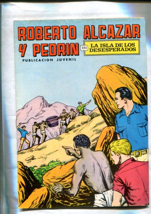 Roberto Alcazar y Pedrin color, numero 064: La isla de los desesperados