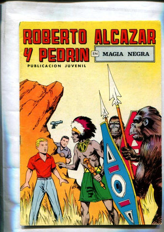 Roberto Alcazar y Pedrin color, numero 117: Magia negra