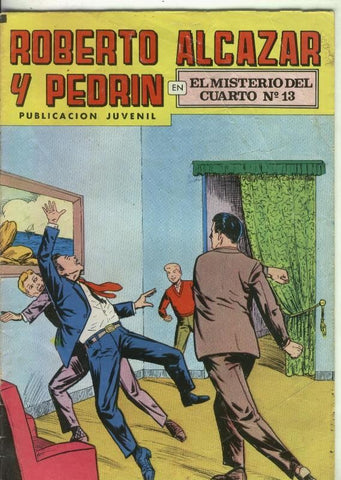 Roberto Alcazar y Pedrin color, numero 178: El misterio del cuarto nº 13