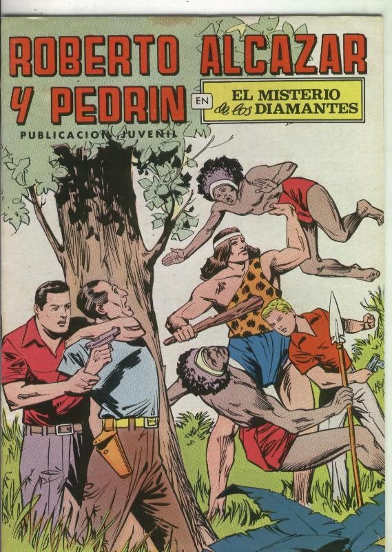 Roberto Alcazar y Pedrin color, numero 116: El misterio de los diamantes