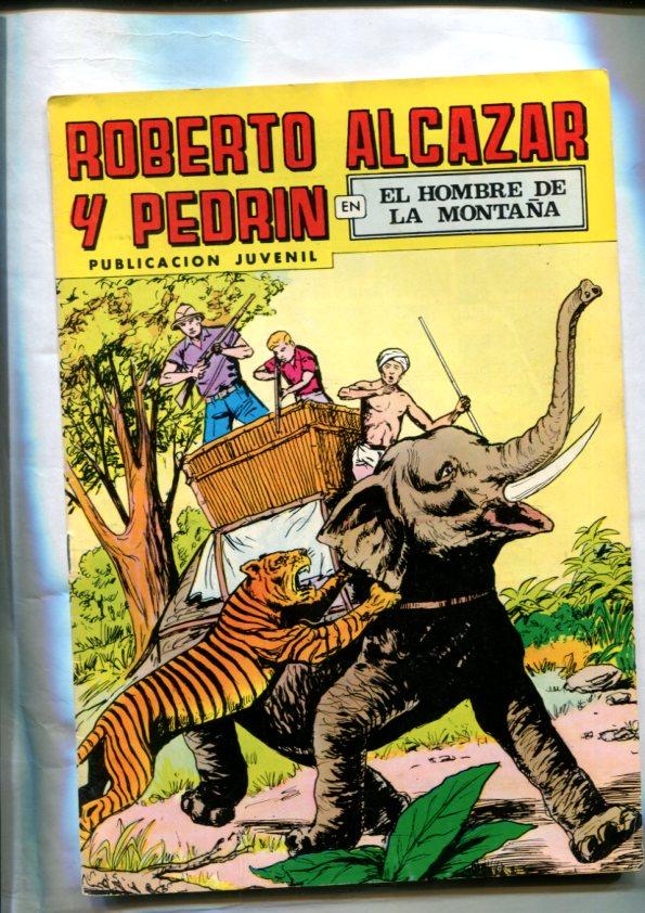 Roberto Alcazar y Pedrin color, numero 128: El hombre de la montaña