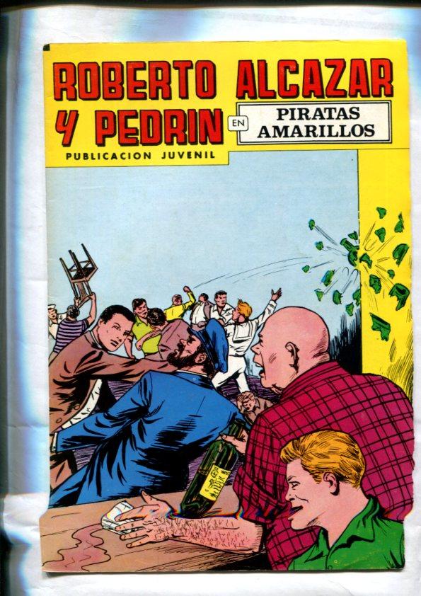Roberto Alcazar y Pedrin color, numero 171: Piratas amarillos