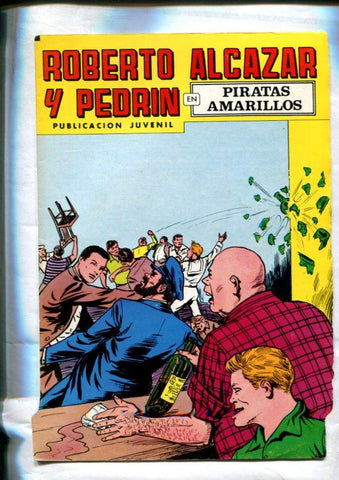 Roberto Alcazar y Pedrin color, numero 171: Piratas amarillos