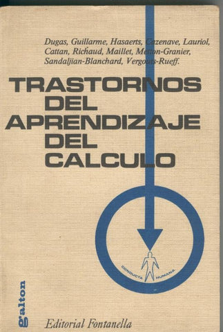 Trastornos del aprendizaje del calculo