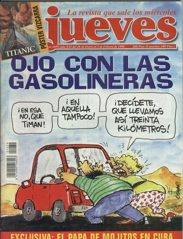 El Jueves revista numero 1079: conserva suplemento de la epoca