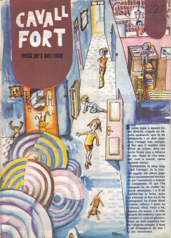 Revista Cavall Fort numero 227: Els Barrufets