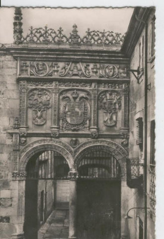 Postal B/N 0339 : Salamanca: Portada del instituto
