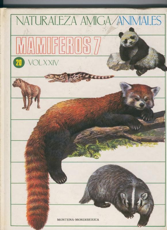 Naturaleza Amiga/Animales volumen 20: Mamiferos numero 7