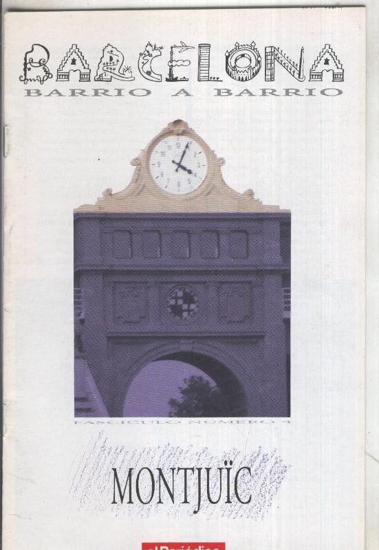 Barcelona barrio a barrio: Montjuic
