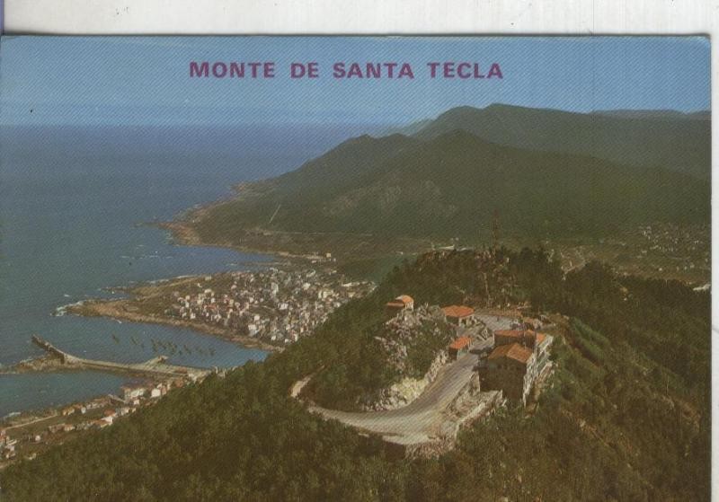 Postal 2225 : Pontevedra-La Guardia: Monte de santa tecla