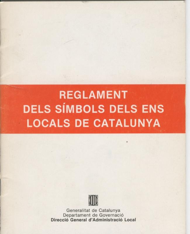 Reglament dels simbols dels ens locals de Catalunya