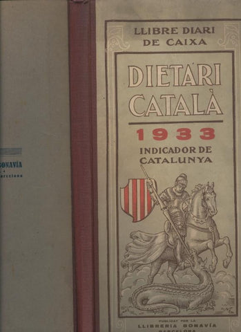 Dietari catala 1933  