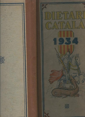 Dietari catala 1934  
