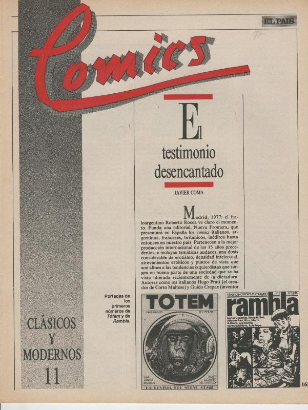 Comics.Los: clasicos y modernos: fasciculo 11