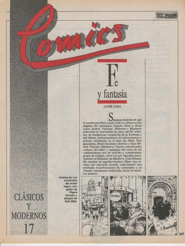 Comics.Los: clasicos y modernos: fasciculo 17
